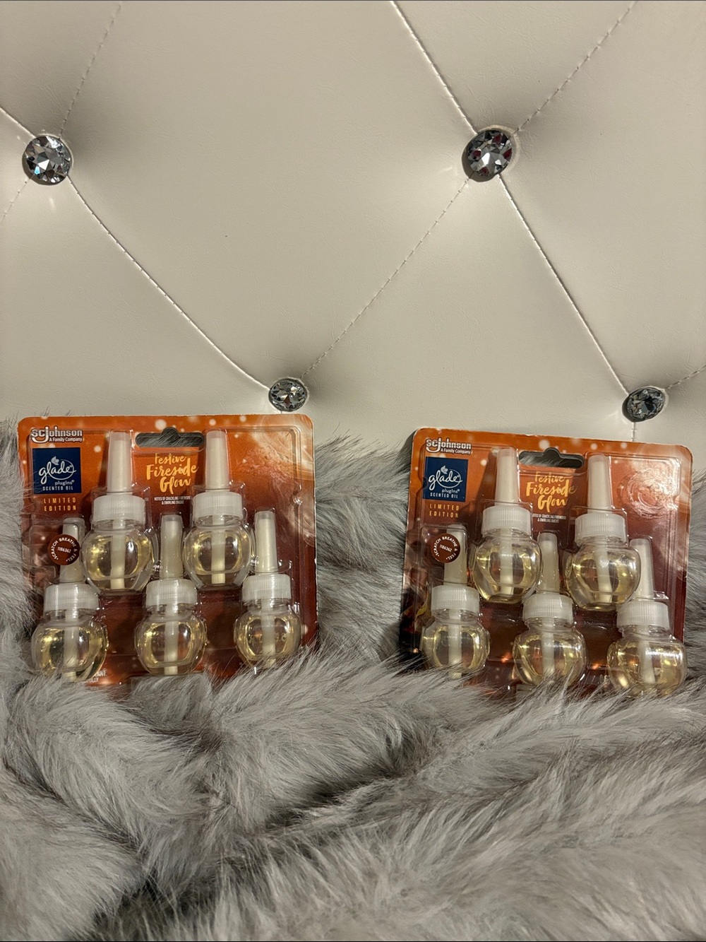 Glade Festive Fireside Glow Oil Refill Packs